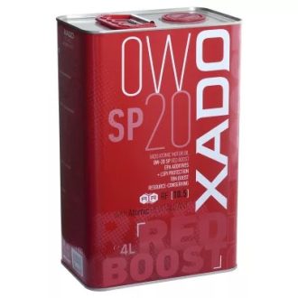 Xado  0W-20 SP Red Boost motorolaj 4liter