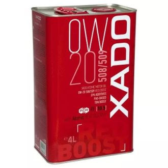 Xado 0W-20 508/509 Red Boost motorolaj 4liter