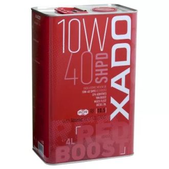 Xado 10W-40 SHPD Red Boost motorolaj 4liter