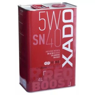 Xado 5W-40 SN Red Boost motorolaj 4liter